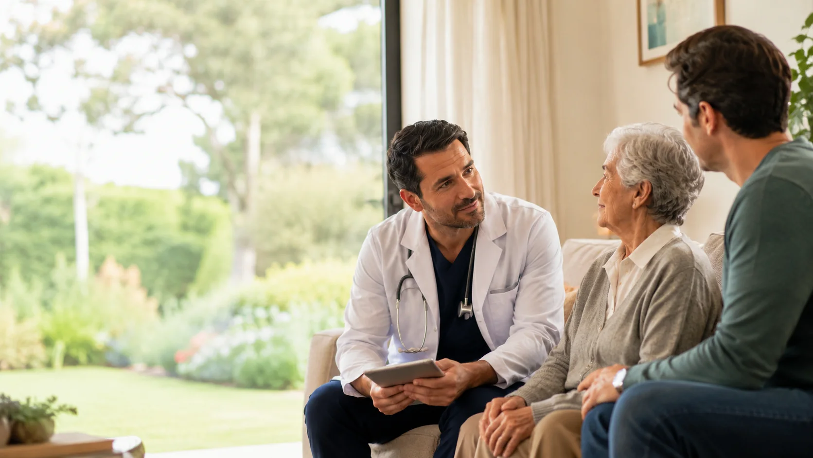 Atención médica domiciliaria para adulto mayor
